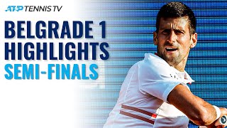 Djokovic vs Karatsev Berrettini vs Daniel  Serbia Open 2021 SemiFinal Highlights [upl. by Shaver]