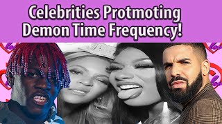 Beyonce Drake and Other Celebs Promoting The quotDemon Timequot Frequency fullbreakdown [upl. by Nilat]