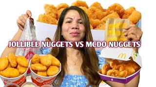 Sino ang mas masarap si Jollibee chicken nuggets o si MCDO nuggetsHonest review [upl. by Blanding170]