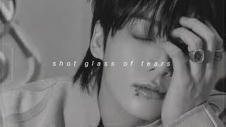 jung kook  shot glass of tears slowed  reverb [upl. by Niko]