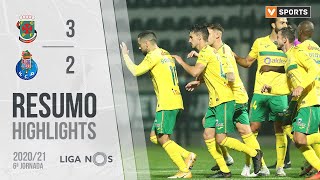 Highlights  Resumo Paços de Ferreira 32 FC Porto Liga 2021 6 [upl. by Lerej751]