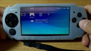 58GB on PSP with Photofast CR5400  dual 32GB Micro SDHC [upl. by Ecneralc]