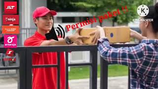 Suara Tukang paketSuara kurir paketSuara pengantar paketPermisi paket [upl. by Aniratac]