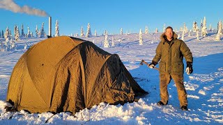 4 Days Camping in Alaska at 23 Degrees [upl. by Etnud]