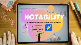 Notability  Top Features amp Functions for Notetaking [upl. by Ilatan200]