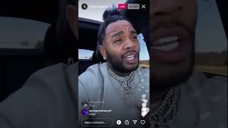 Kevin Gates  Wish Death IG Live PreviewUnreleased 12212021 [upl. by Pelagi]