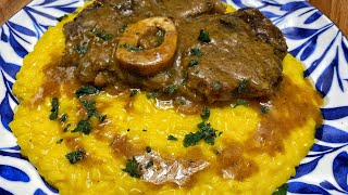 Il simbolo di Milano  RISOTTO E OSSOBUCO RICETTA EXTRA [upl. by Acinoryt477]