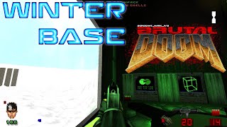 DOOM Winter Base  Brutal Doom v22  Neural Upscale [upl. by Hijoung]