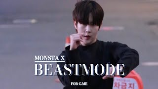 240421 김효진 강남공연  MONSTA X  BEASTMODE  NEEZ 니즈 [upl. by Ihdin80]