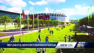 First look at 125 billion Paycor stadium renovation proposal [upl. by Eimak]