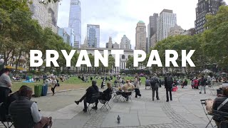 BRYANT PARK WALKING TOUR 4K 2024 [upl. by Weingarten619]