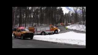 Quaker Springs Town of Saratoga Garage Fire Watch in HD [upl. by Sherj]