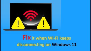 Wifi Keeps Disconnecting Windows 11 Laptop [upl. by Eleirbag]