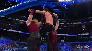 The Bludgeon Brothers  Double Crucifix Powerbomb [upl. by Anhavas848]