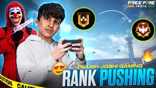 RANK PUSH TO GRANDMASTER🔥 VERY HARD😨I FREE FIRE🔥 [upl. by Ailene]