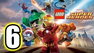 LEGO Marvel Super Heroes Walkthrough PART 6 PS3 Lets Play Gameplay TRUEHD QUALITY [upl. by Oruam]