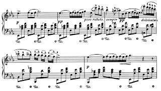 Frédéric Chopin Nocturne in Eflat Major op 9 no 2 sheet music [upl. by Teria333]