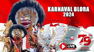 LIVE  KARNAVAL KABUPATEN BLORA HUT RI 79  24 Agustus 2024 Barongan Blora Part 2 [upl. by Nedi273]