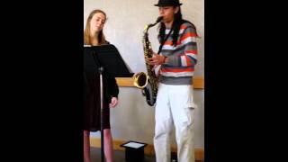 State competition 2016 Alex tenor saxophone solo [upl. by Louanne]