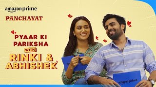 Pyaar Ki Pariksha ft Rinki amp Sachiv  Panchayat Season 3  Prime Video India [upl. by Rafael]