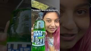 provando refrigerante Fanta do Beetlejuice review [upl. by Sorac]