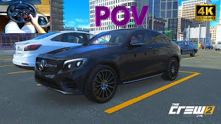 POV 4K 60Fps  Driving Mercede GLC 250 4 Matic 2016 from Las Vegas to Salt Lake City  THE CREW 2 [upl. by Towbin]