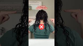 Do you experience this curly hair styling problem curlyhairoutine hair curly curlyhair [upl. by Idette]