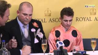 Royal Ascot The Diamond Jubilee  Black Caviar winner  Peter Moody Press Conference [upl. by Osicnarf]