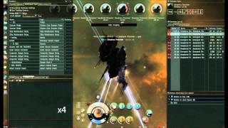 EvE Online C4 Wormhole Solo Nightmare [upl. by Adnorhs271]