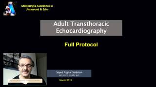 Transthoracic Echo full protocol part I [upl. by Ellenaj507]