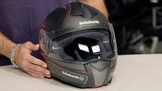 Schuberth C3 Pro Dark Classic Helmet Review at RevZillacom [upl. by Anomahs902]