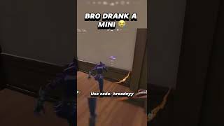 BRO WAS SO STRESSED 💀breadzy fortnite fortnitememes memes gaming viralmemes yts [upl. by Gilemette797]