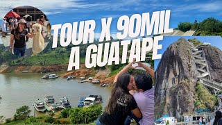 EL TOUR MAS COMPLETO POR SOLO 90 MIL  GUATAPE 2024 guatapé medellín viptourscol [upl. by Irwinn]