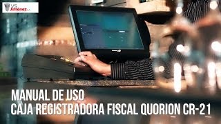 Errores más comunes en la Caja Registradora Fiscal Quorion CR21 [upl. by Younger]