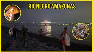 PESCAMOS Proximo a PONTE RIO NEGRO No AMAZONAS FARTURA de PEIXES🏕 [upl. by Delgado]