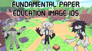 Fundamental Paper Education Image Id RobloxCodes For Roblox [upl. by Brause75]