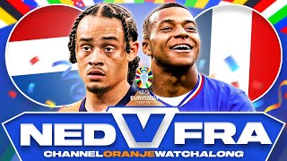 Netherlands vs France EURO2024 WATCHALONG [upl. by Ijnek]