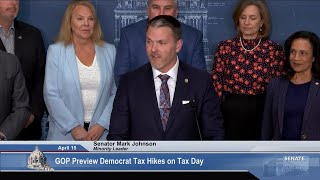 Press Conference GOP Preview Democrat Tax Hikes on Tax Day  041524 [upl. by Lexerd61]