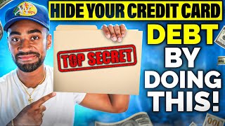 How to HIDE Credit Card Debt and BOOST Your Credit Score [upl. by Mittel188]