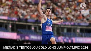 tentoglou long jump [upl. by Renie]