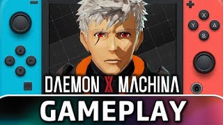 Daemon X Machina  20 Minutes of Gameplay on Switch [upl. by Fields]