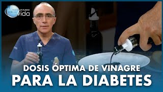 ¿CUAL ES LA DOSIS ÓPTIMA DE VINAGRE PARA LA DIABETES [upl. by Tfat]