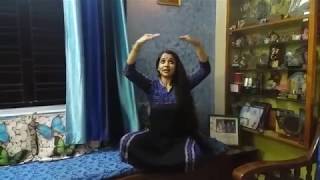 Pataka hasta Binijog by Odissi dancer Shatabdi Mallik [upl. by Claudell]