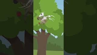 Moti Aur Bandar  One Minute Story  Cartoon  cartoonanimal [upl. by Tterrab]