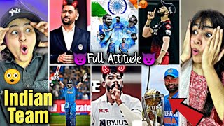 Pakistani Reaction On Indian Cricketers Dangerous Attitude Videos🔥😈 Indian Team Angry Moments😡🤬 [upl. by Niarda21]