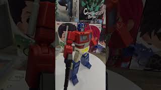 Optimus Prime Transformers RED detailed look Hasbro [upl. by Netloc]