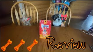 MilkBone Pupkin Spice Dog Biscuits Review [upl. by Philbin37]