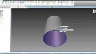 Autodesk Inventor 2013  How to create a loft [upl. by Ahsir90]