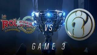 KT vs IG  Quarterfinal Game 3  World Championship  kt Rolster vs Invictus Gaming 2018 [upl. by Hsirrehc]