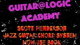 Jazz Guitar Chord System  by Scott Henderson  How use book [upl. by Airaet734]